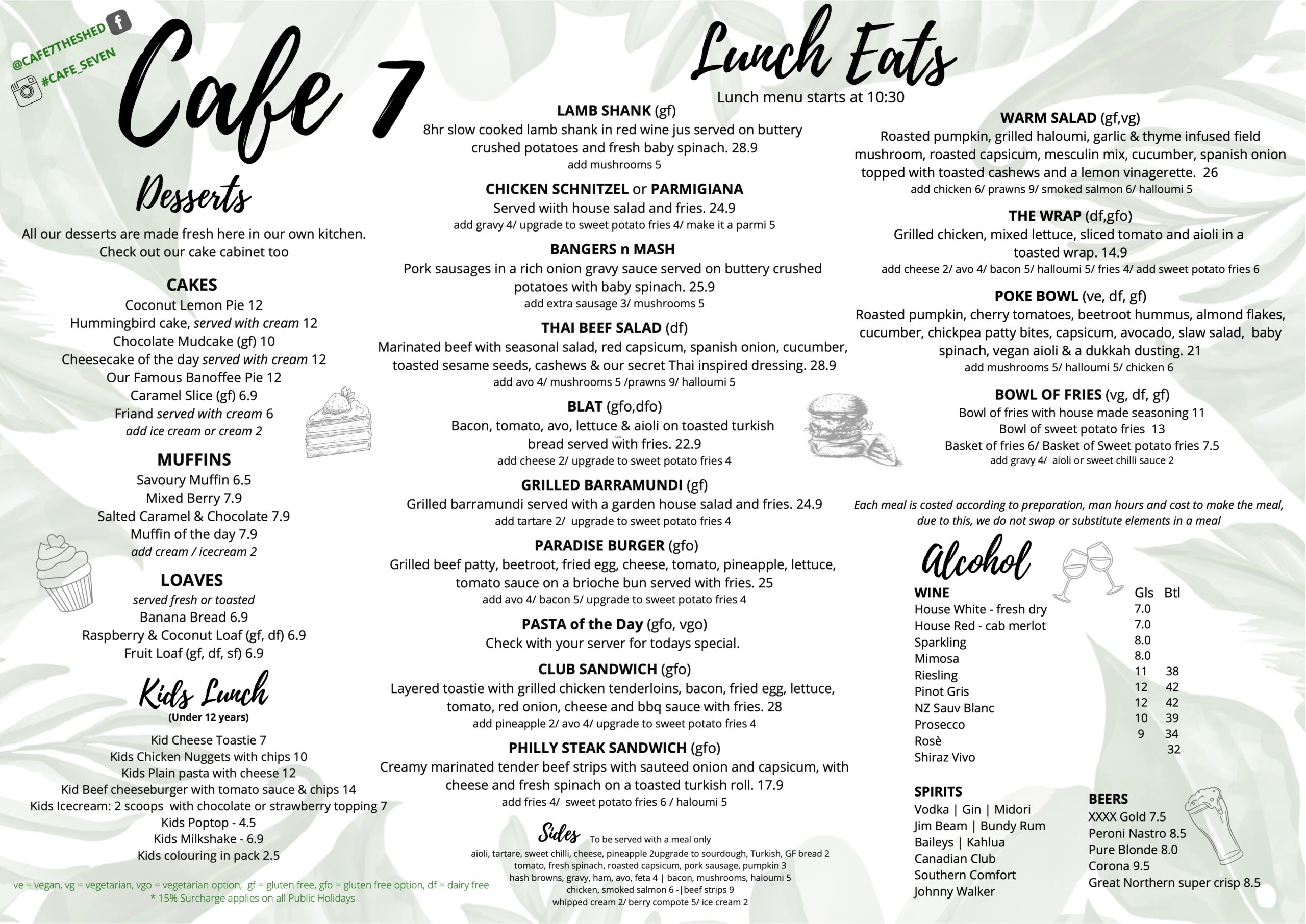 Cafe 7 | Home | Paradise Point Cafe, Private Function & Catering